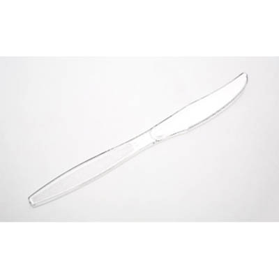 CUTLERY KNIFE XHVY CLEAR