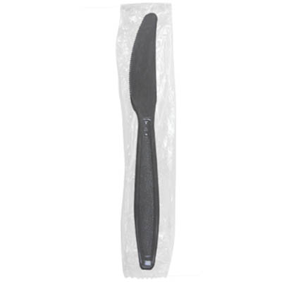 CUTLERY KNIFE XHVY WRPD BLACK