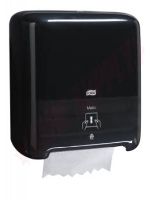 DISPENSER ROLL TOWEL ELEVATION MATIC BLK