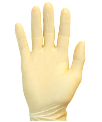 GLOVE LATEX SM POWDER FREE DISP