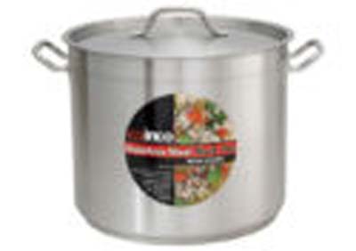 POT STOCK 24 QT S/S W/LID INDUCTION