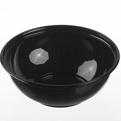 BOWL PLAST 80 OZ BLK