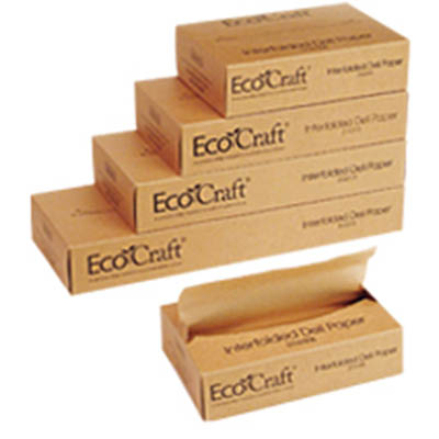 ECOCRAFT DRY WAX DELI PAPER 12X10.75 NAT