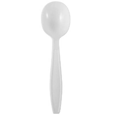 CUTLERY SOUP SPOON XHVY WHT PP