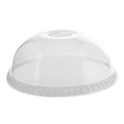 3198DLH DOME LID WITH HOLE FOR 98MM CUP
