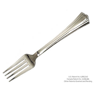 CUTLERY FORK SILVER REFLECTIONS