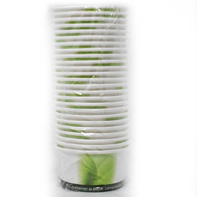 CONT PPR 12OZ COMPOSTABLE PLA HOT/COLD