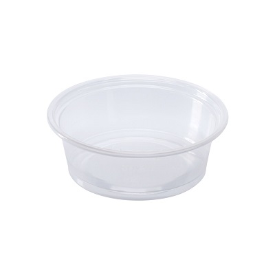 CUP PORTION PLAST 1.5 OZ CLR