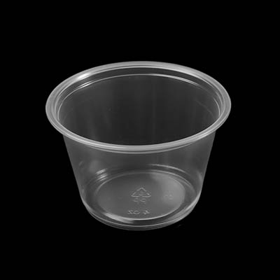 CUP PORTION PLAST 4 OZ CLEAR