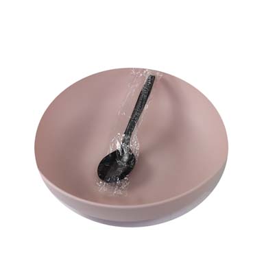 CUTLERY SPOON SOUP MHW BLK PP WRAPPED