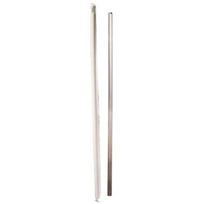 STRAW 10.25" JUMBO CLEAR WRP