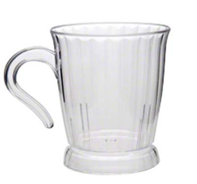 MUG PLAST 8 OZ WHT