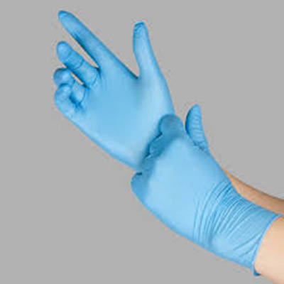 GLOVE NITRILE MED BLU PF MED GRADE SYTH