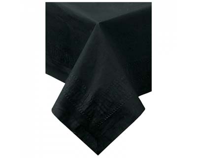 TABLECOVER TIS/POLY 54X108 BLK