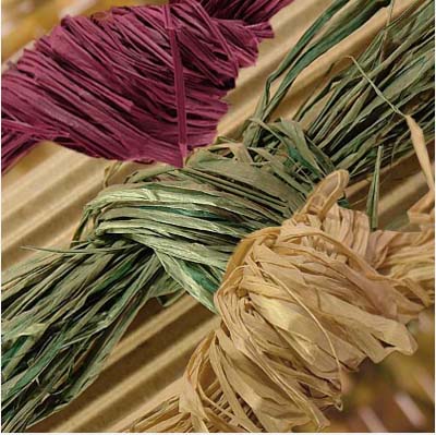 RIBBON RAFFIA NATURAL FIBER