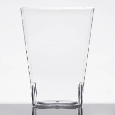 CUP PLAST 4 OZ TINY TUMBLER CLR