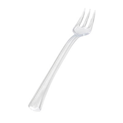 FORK 4" TASTING CLR