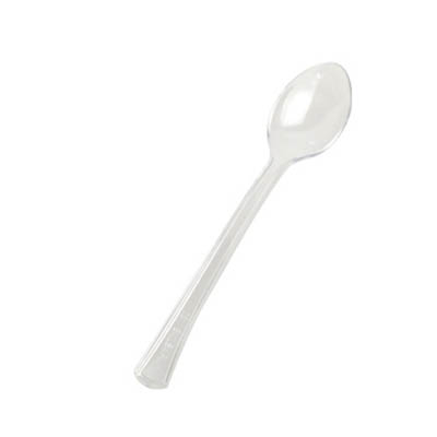 TASTING SPOON 4" CLR