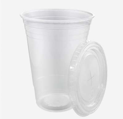 CUP PLAST 20 OZ CLR PP