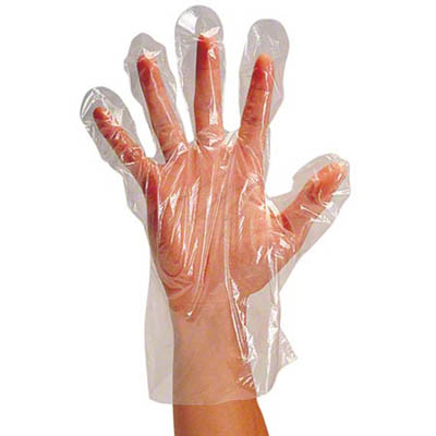 GLOVE MED POLY GLOVE