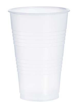 CUP PLAST 20 OZ TRANS CONEX