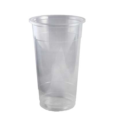 CUP PLAST 24 OZ CLR PP