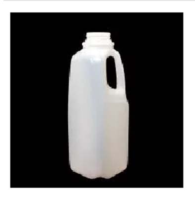 BOTTLE PLAST 1 LTR.TRANS W/HANDLE