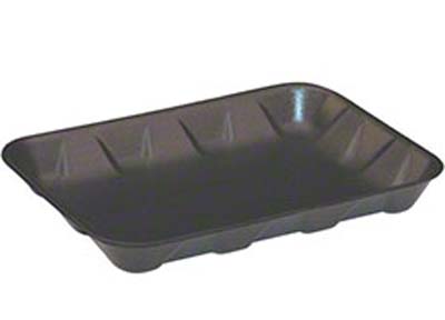 TRAY FOAM MEAT 4D BLK