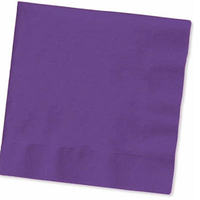NAPKIN 10X10 2-PLY PURPLE