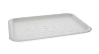 TRAY FOAM MEAT (#2S) WHITE -BF