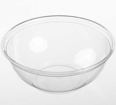 BOWL PLAST 80 OZ CLR