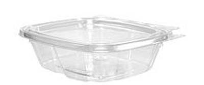 CONT PLAST 8OZ TAMPER RES FLAT LID