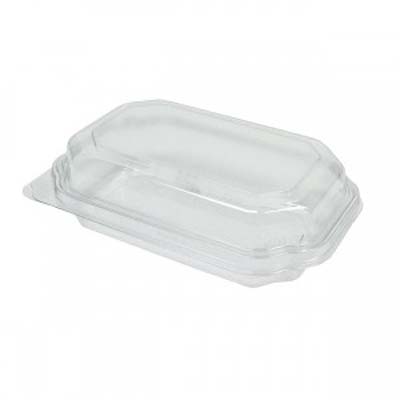 CONT CLEAR 12OZ HNGD SNACK TRAY