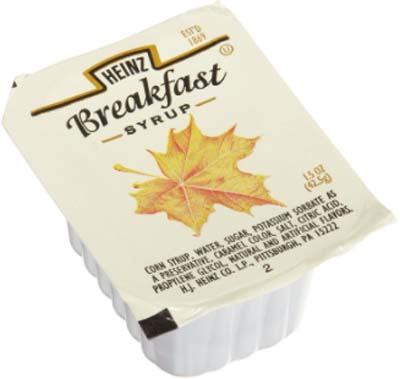 SYRUP MAPLE IMITATION CUPS 1.5 OZ