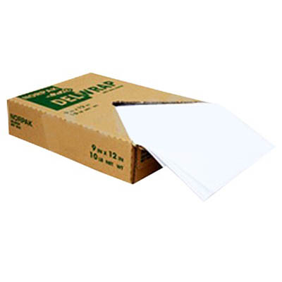 9X12 MED WT DRY WAX SHEETS TRAY PACK (6/
