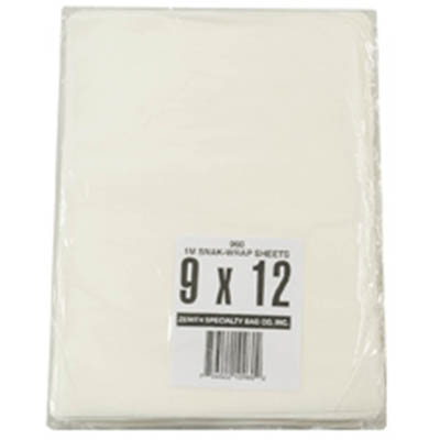 9X12 DRY WAX 18/21# WHITE SHEETS (6/1M/C