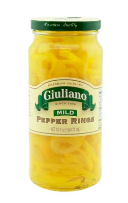 PEPPER MILD RINGS WAX BANANA