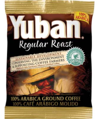 COFFEE PKTS YUBAN MASTER ROAST REGULAR