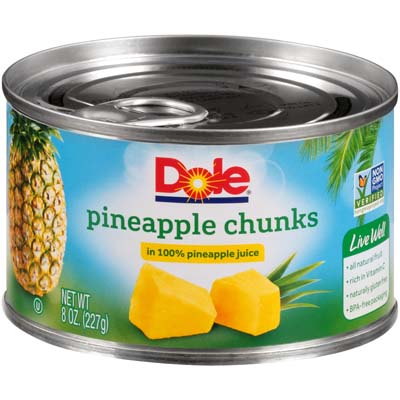 FRUIT PINEAPPLE CHUNKS FCY JCE