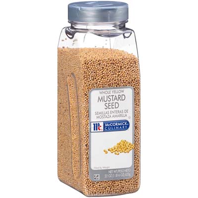 SPICE MUSTARD SEED WHOLE YELLOW