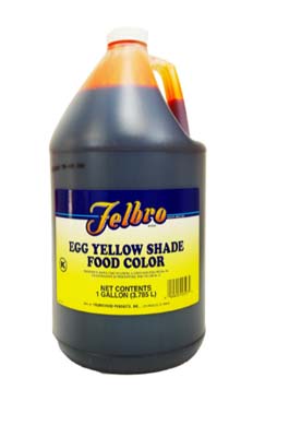 FOOD COLOR EGG YELLOW FELBRO