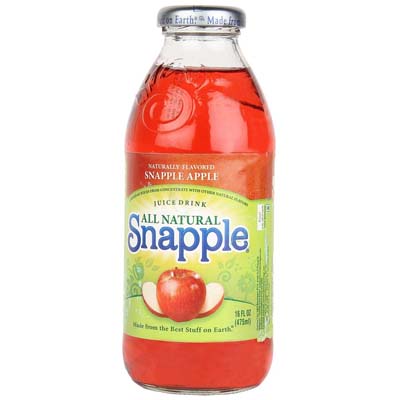 JUICE SNAPPLE APPLE PET CRV INCLD