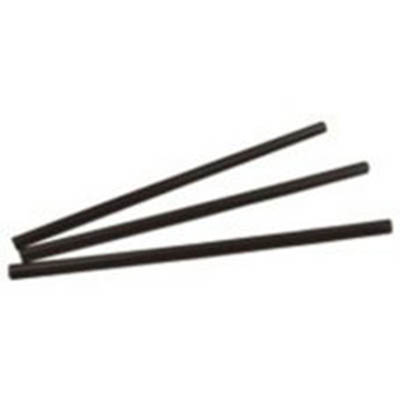 STRAW PLAST 7.75 GIANT BLK UNWRPD