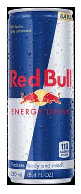 DRINK ENERGY REDBULL CRV INCL