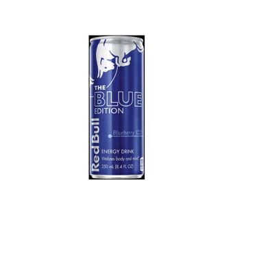 DRINK ENERGY REDBULL BLUE
