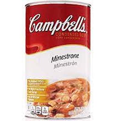 SOUP MINESTRONE CONDENSED CAMPBELLS