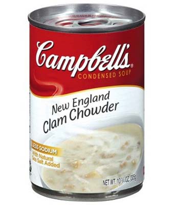 SOUP CLAM CHOWDER NEW ENG RTU