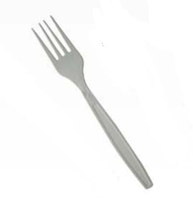 CUTLERY FORK XHWPP WHT PP