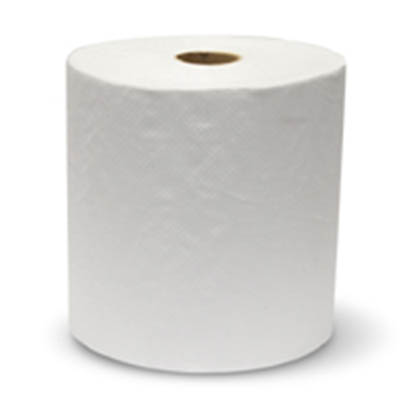 TOWEL 8"X350' WHITE ROLL TOWEL