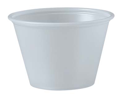 CUP PORTION PLAST 2.5 OZ TRANS